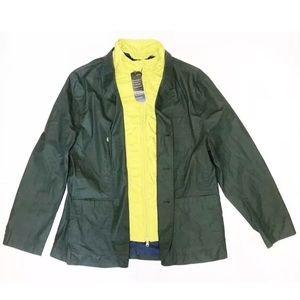 Tommy Hilfiger Off Grid Olive Bomber Jacket SZ S